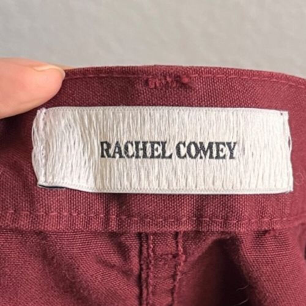 Rachel Comey Garra Wide Leg Pant In Wine Red Size Us 2 View 4